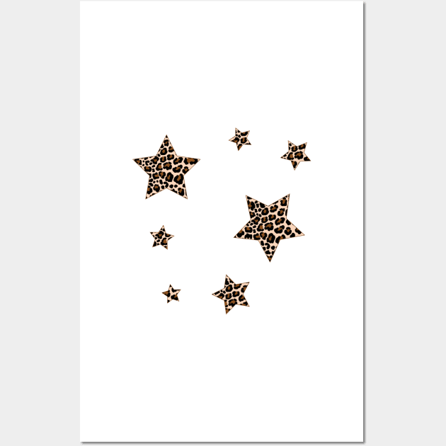 Cheetah Stars Pack Wall Art by sydneyurban